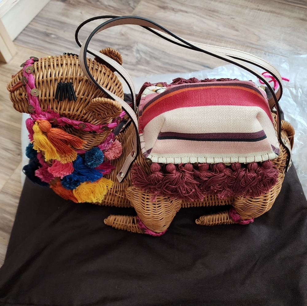 Kate Spade Wicker Camel